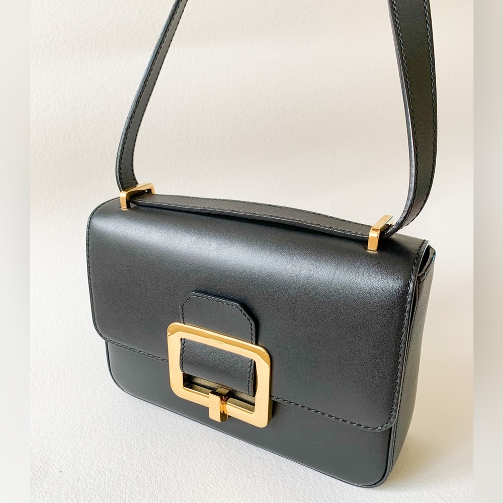 👜 BALLY Ladies Janelle Buckle Shoulder Bag - Picture 5 of 10